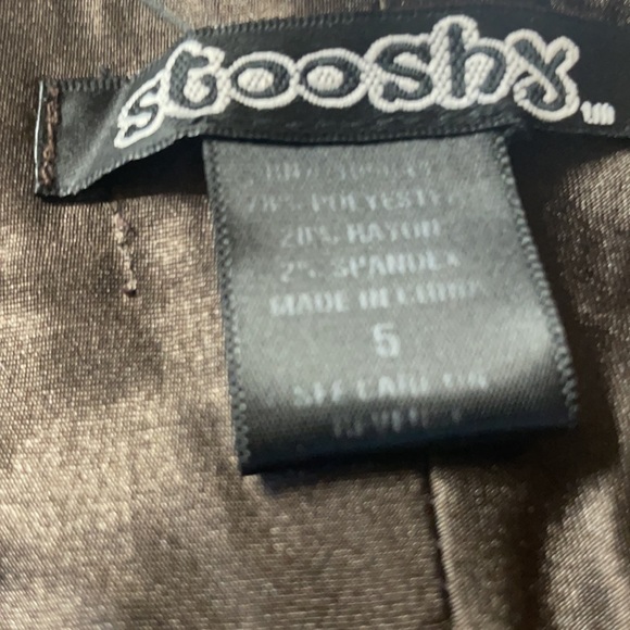 Stoosh Brown Plaid Slacks Size 5 - Picture 5 of 7